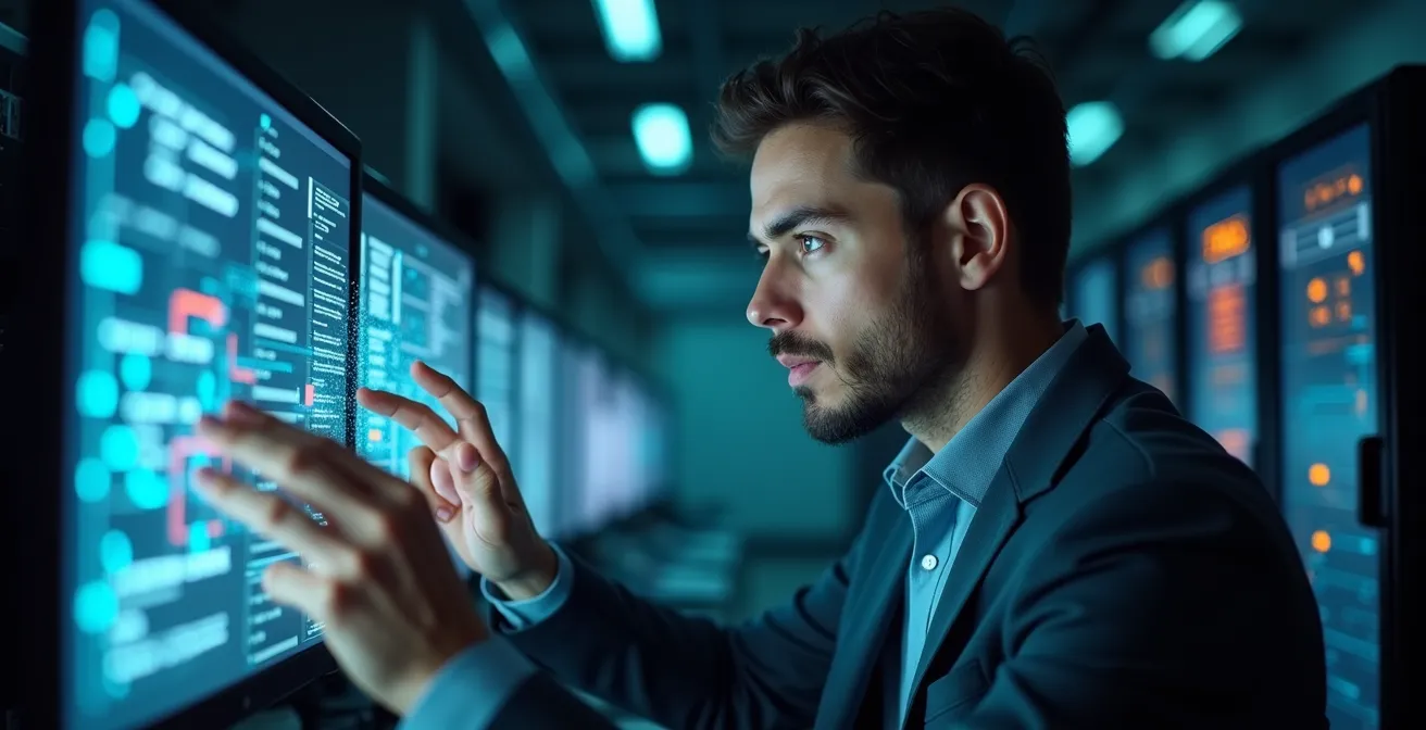 Architettura middleware che collega sistemi ERP tradizionali con blockchain